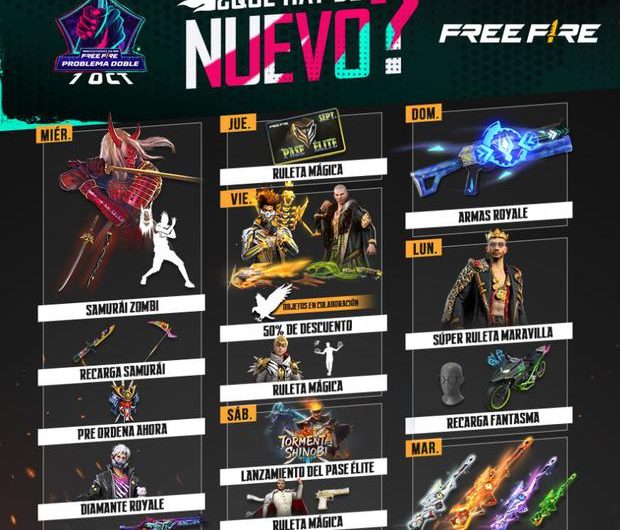 Descubre los Próximos Eventos en Free Fire que Ofrecen Diamantes: Guía Actualizada